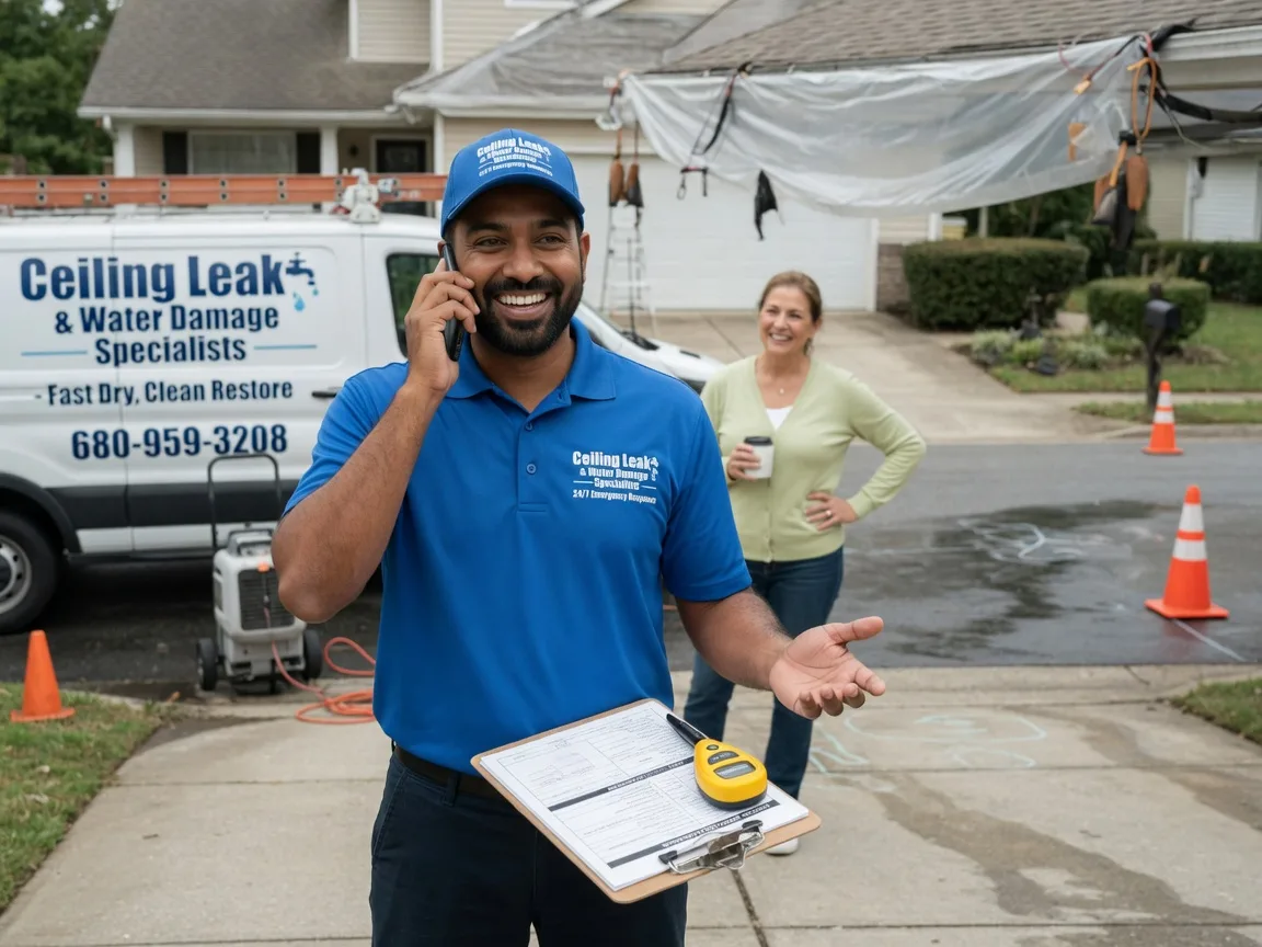 Ceiling Leak Cleanup Medina, WA FAQs